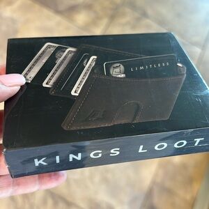 Kings Loot Hybrid Wallet in brown